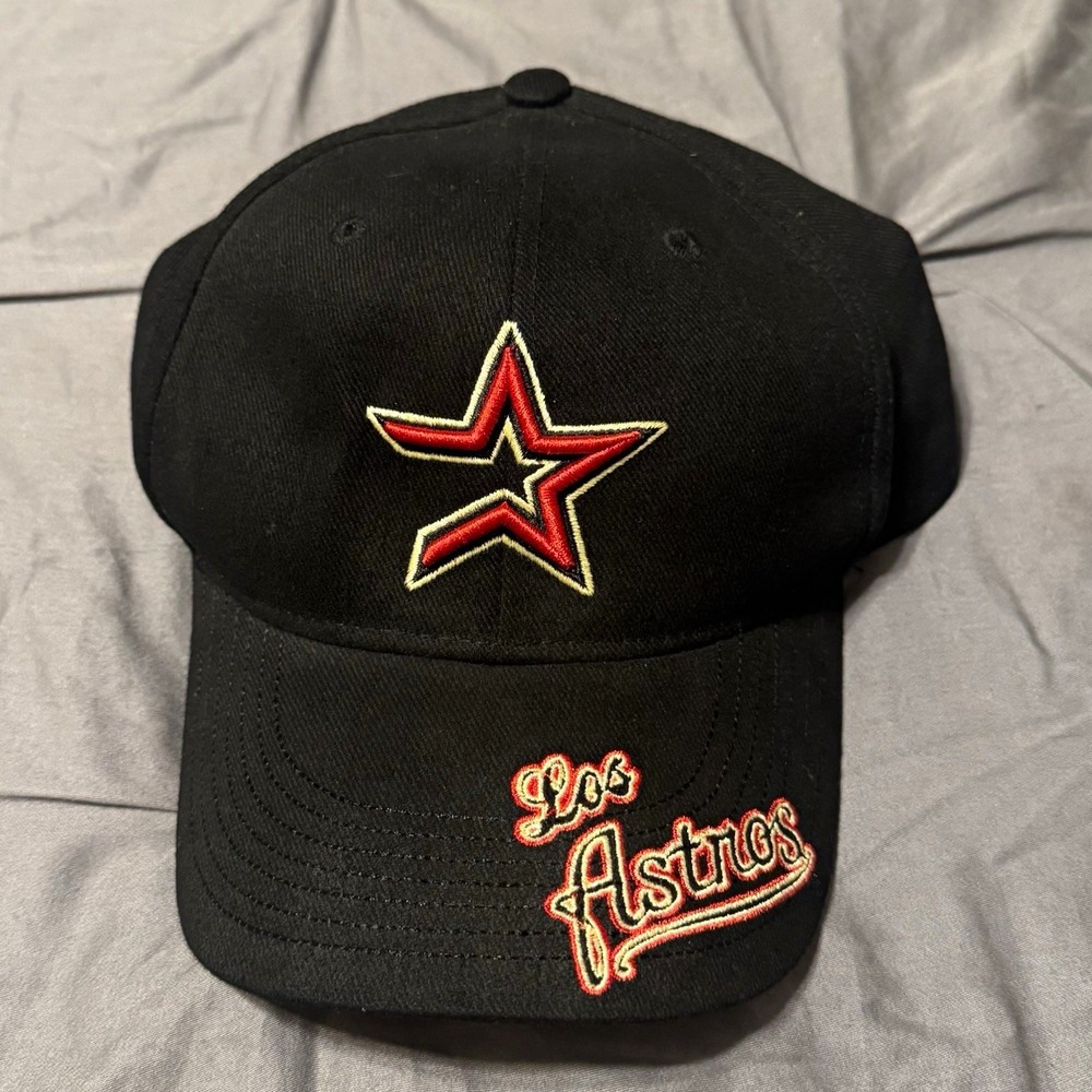2012 Houston Los Astros Wells Fargo SGA Giveaway Hat (1/10K) Black Cinco De Mayo
